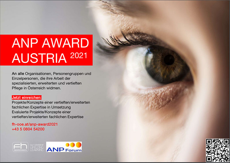 Einreichungen ANP Award Austria 2021