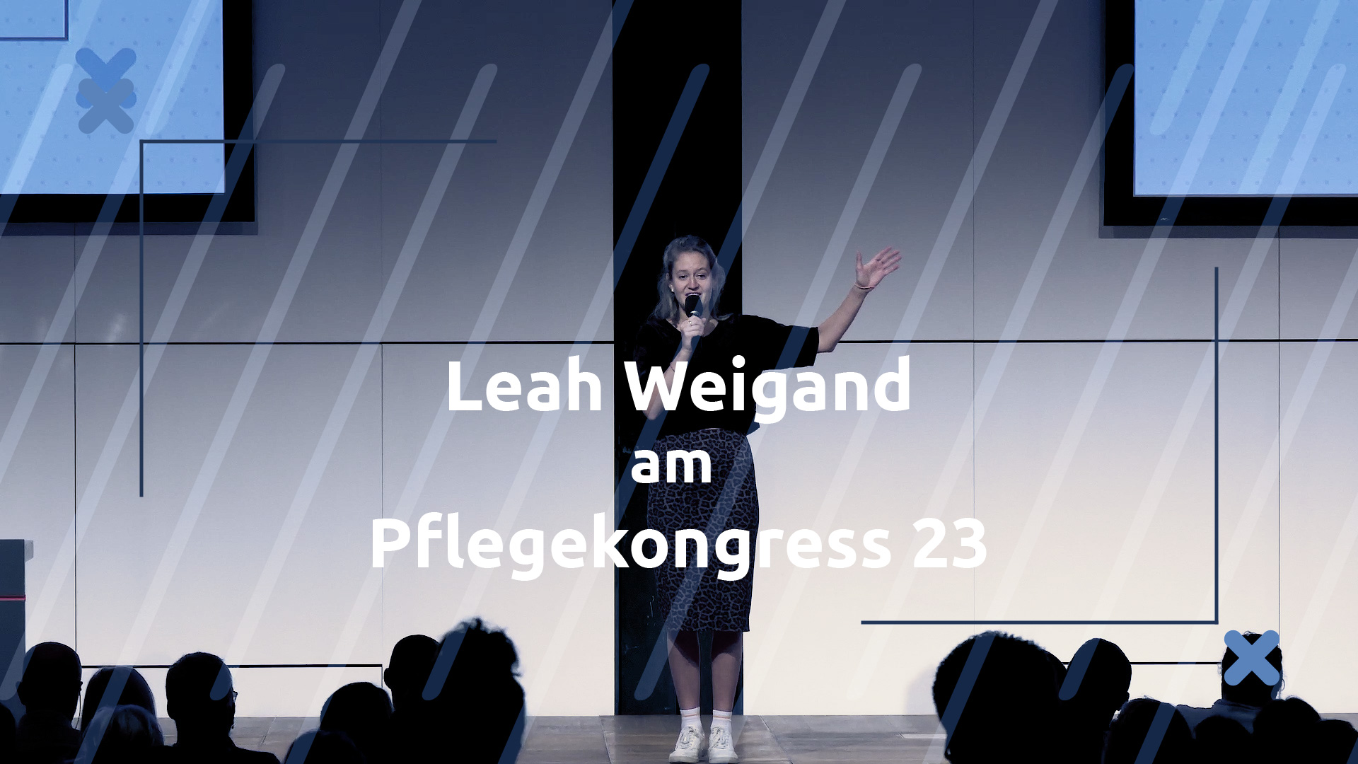 Leah Weigand am pflegekongress 23